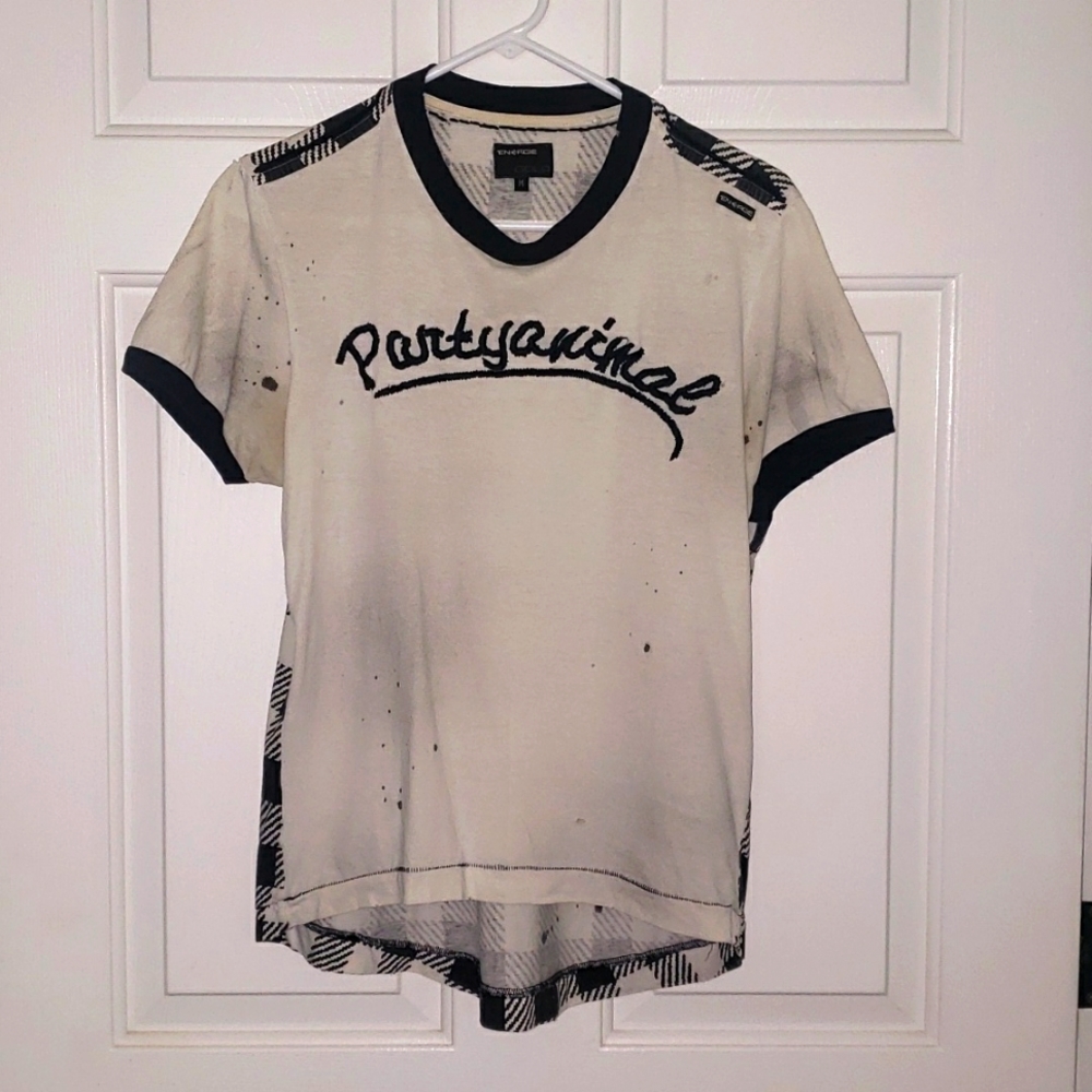 ENERGIE GOLD RARE PARTY ANIMAL T SHIRT